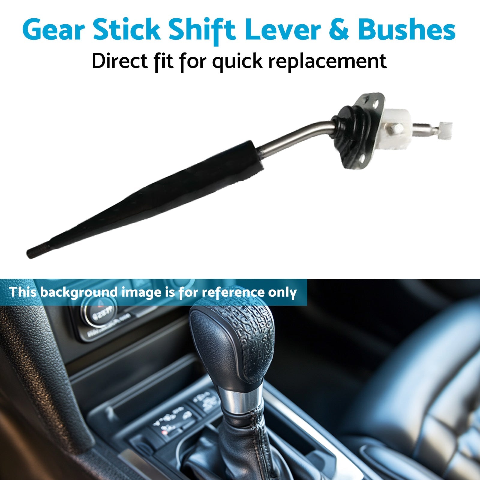 Gear Stick Shift Assembly With Bushes Suitable For Holden TF Rodeo 4WD 97- 02-4