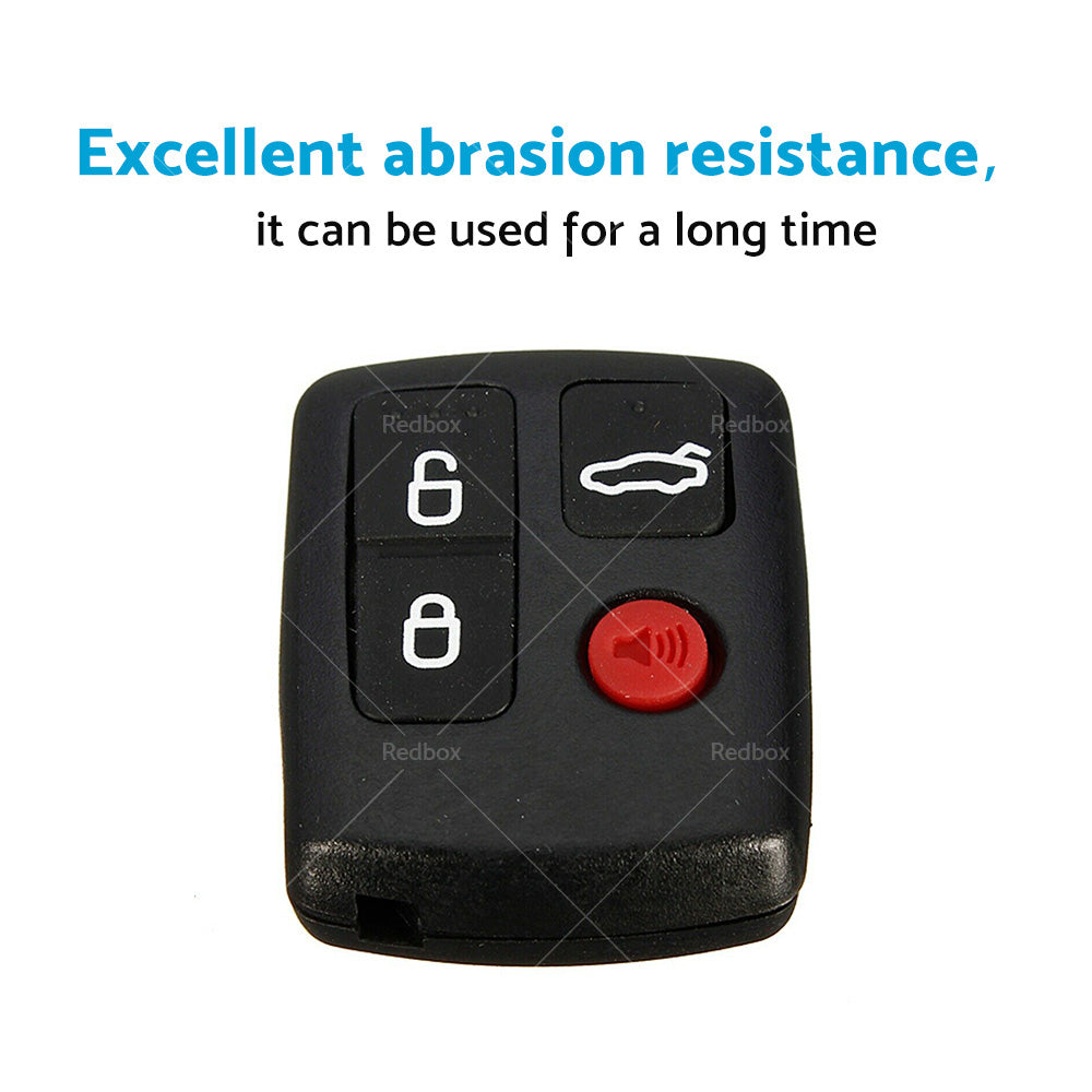 2PCS 4 Buttons 433MHz Remote Car Key For Ford Territory SX XR6 XR8 Falcon BA BF-4