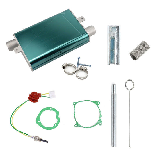 Upgraded 24mm Exhaust Pipe Silencer Muffler For Car Air Diesel Parking Heater-10