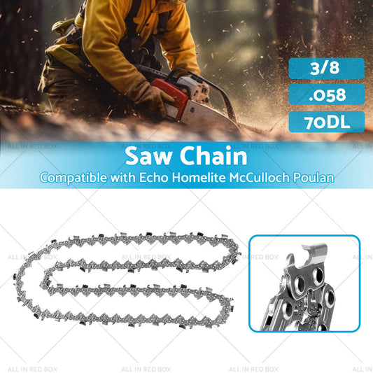 3 8inch. 058 70DL Semi Chisel Tungsten Carbide Chainsaw Chain Suitable for Echo-1
