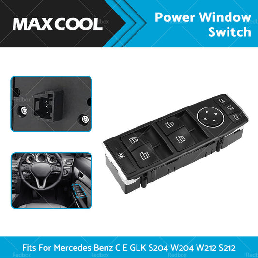 Master Power Window Switch Fits For Mercedes Benz C E GLK S204 W204 W212 S212-1