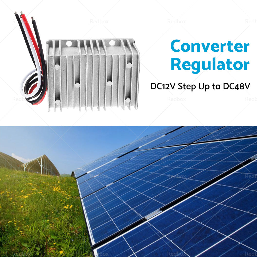Waterproof DC 12V to DC 48V 8A Step-Up Booster Power Converter Regulator-4