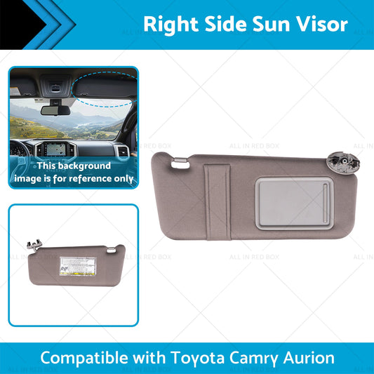 74310-06750-E0 Right Side Sun Visor Suitablefor Toyota Camry Aurion 07-11-1