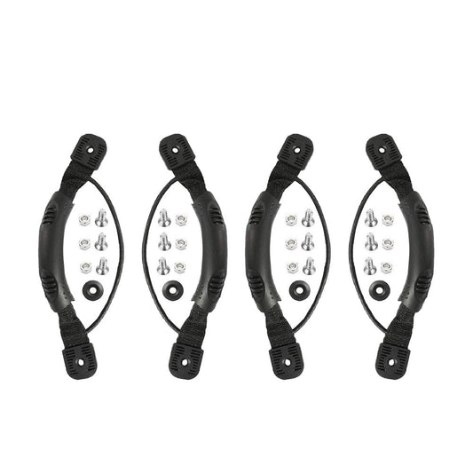 4x Side Mount Carry Handles with Screws Suitable For Kayak / Canoe / Boat Replacement-0