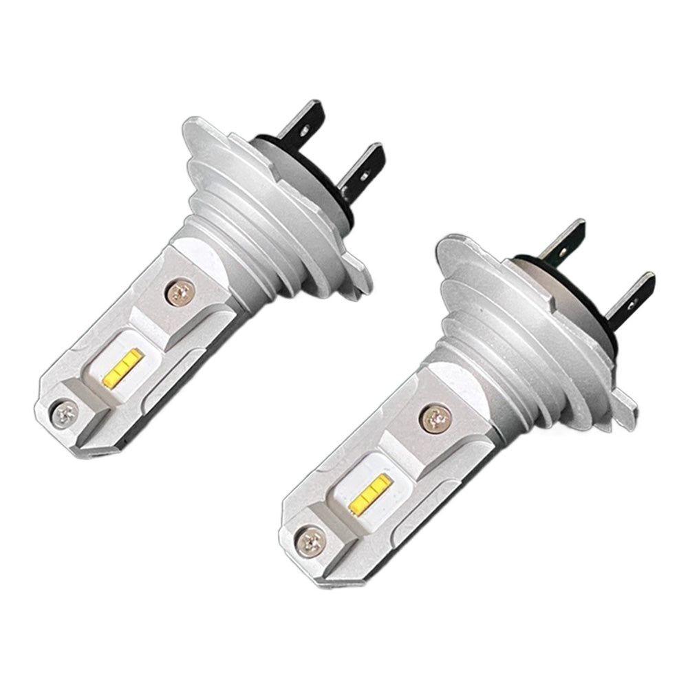 2PC H7 Super Bright LED Headlight Bulbs Conversion Kit High Low Beam 6500K White-1