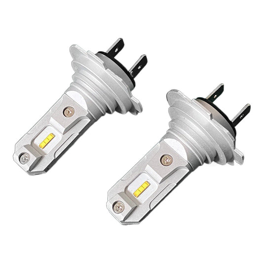 2PC H7 Super Bright LED Headlight Bulbs Conversion Kit High Low Beam 6500K White-1
