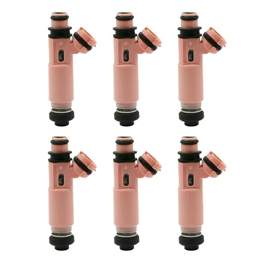 6x Fuel Injectors 23250-20030 Suitable For Toyota Camry / Sienna / Solara / Lexus ES300-0