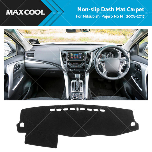 Dash Mat Carpet Dashboard Cover Suitable For Mitsubishi Pajero NS NT 2008-2017-0