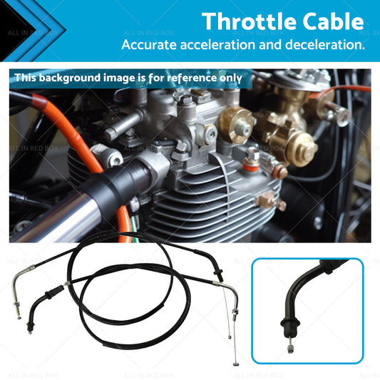 Throttle Cable Suitable For Yamaha XV250 XV250 VIRAGO 1988-2013 XV125 1997-2000-0