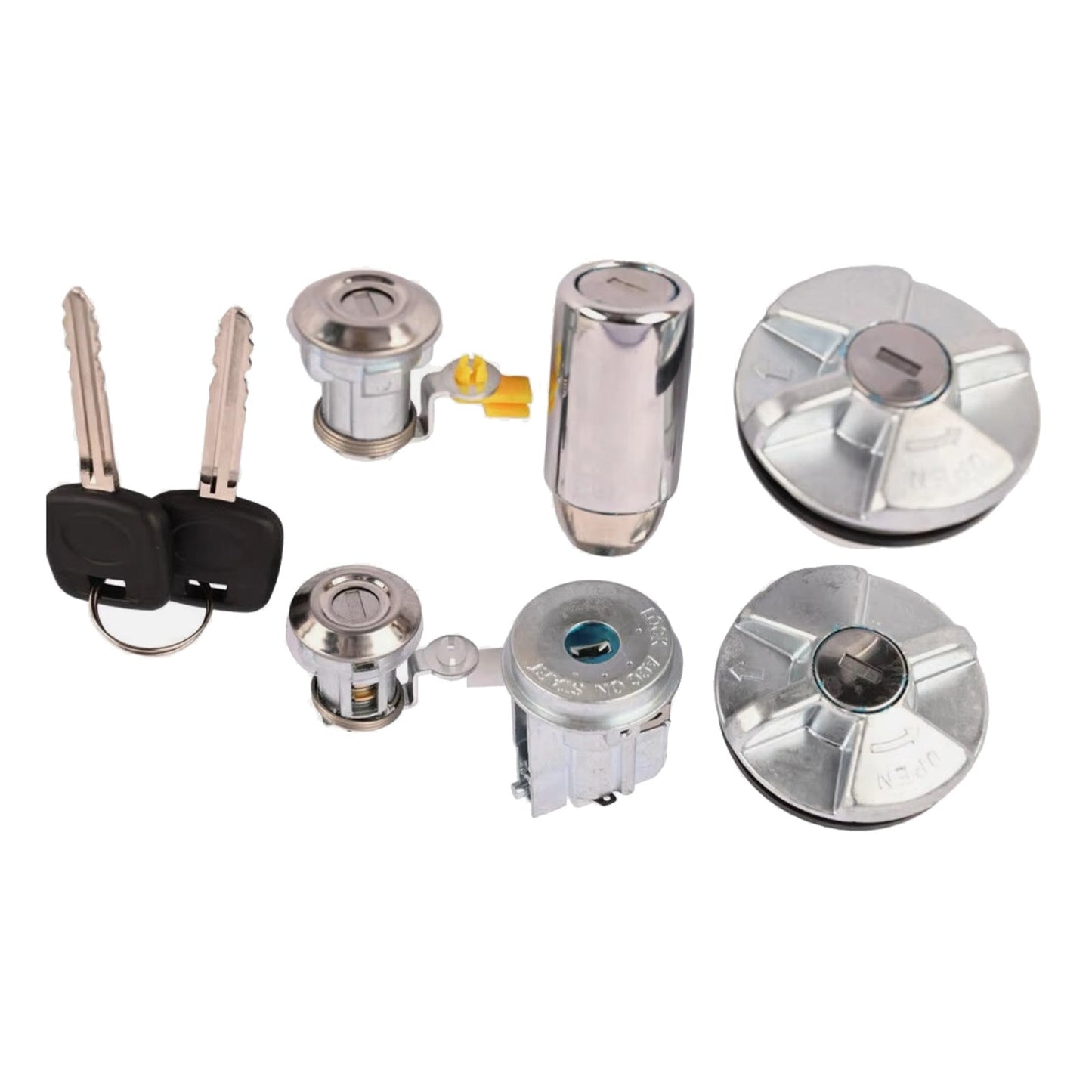 Ignition Door & Wheel Lock Cylinder Set Suitablefor Landcruiser GRJ79 6900560C10-2