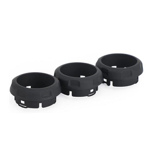3x AC Switch Knob Trim Suitable For Land Rover Discovery 4 Range Rover Sport-0