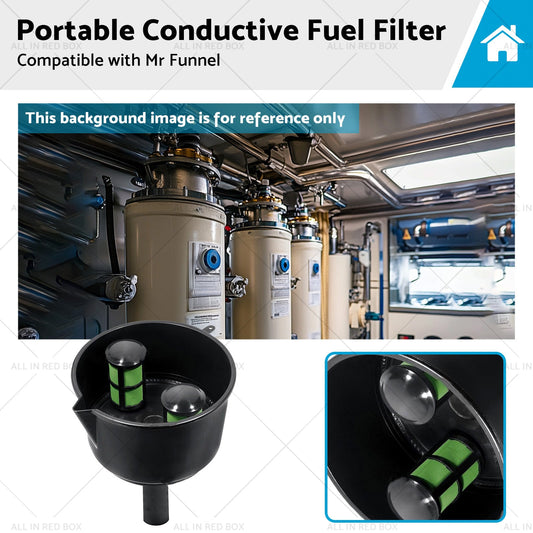 12 GPM Portable Conductive Fuel Filter Suitable for Mr Funnel AF15CB F15C-0