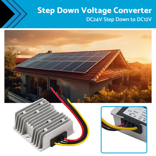 DC Voltage Converter 24V Step Down To 12V 15A 180W Power Supply Regulator-0