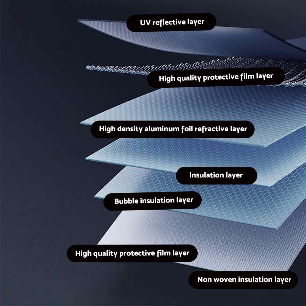 1x Front Windscreen Sun Shade Suitable For  LandCruiser Prado 150 Series 14–23-1