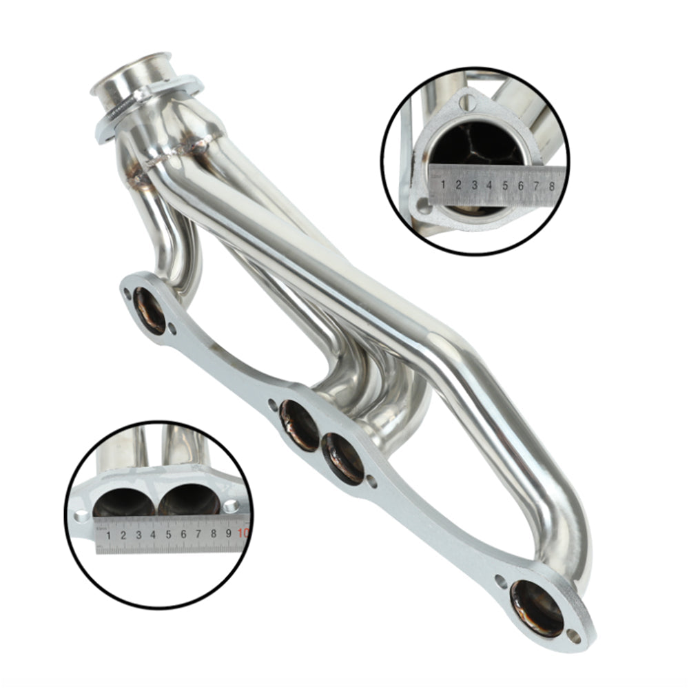 Exhaust Header Suitable For Chevy Blazer S10 S15 2WD Small Block 283–400 V8-1