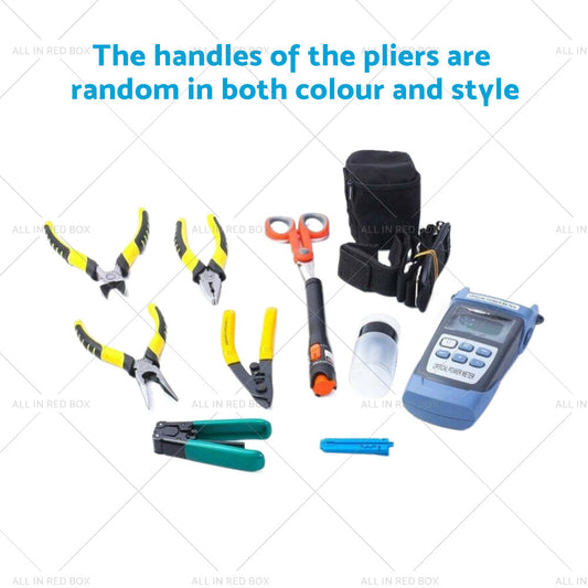 FTTH Fiber Optic Tool Kit with Fiber Cleaver Optical Power Meter FC-6S-1
