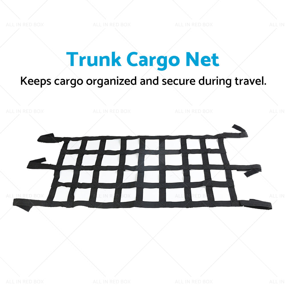 Roof Cargo Net Back Window Storage Hammock Suitable ForJeep Wrangler TJ JK 97-18-1