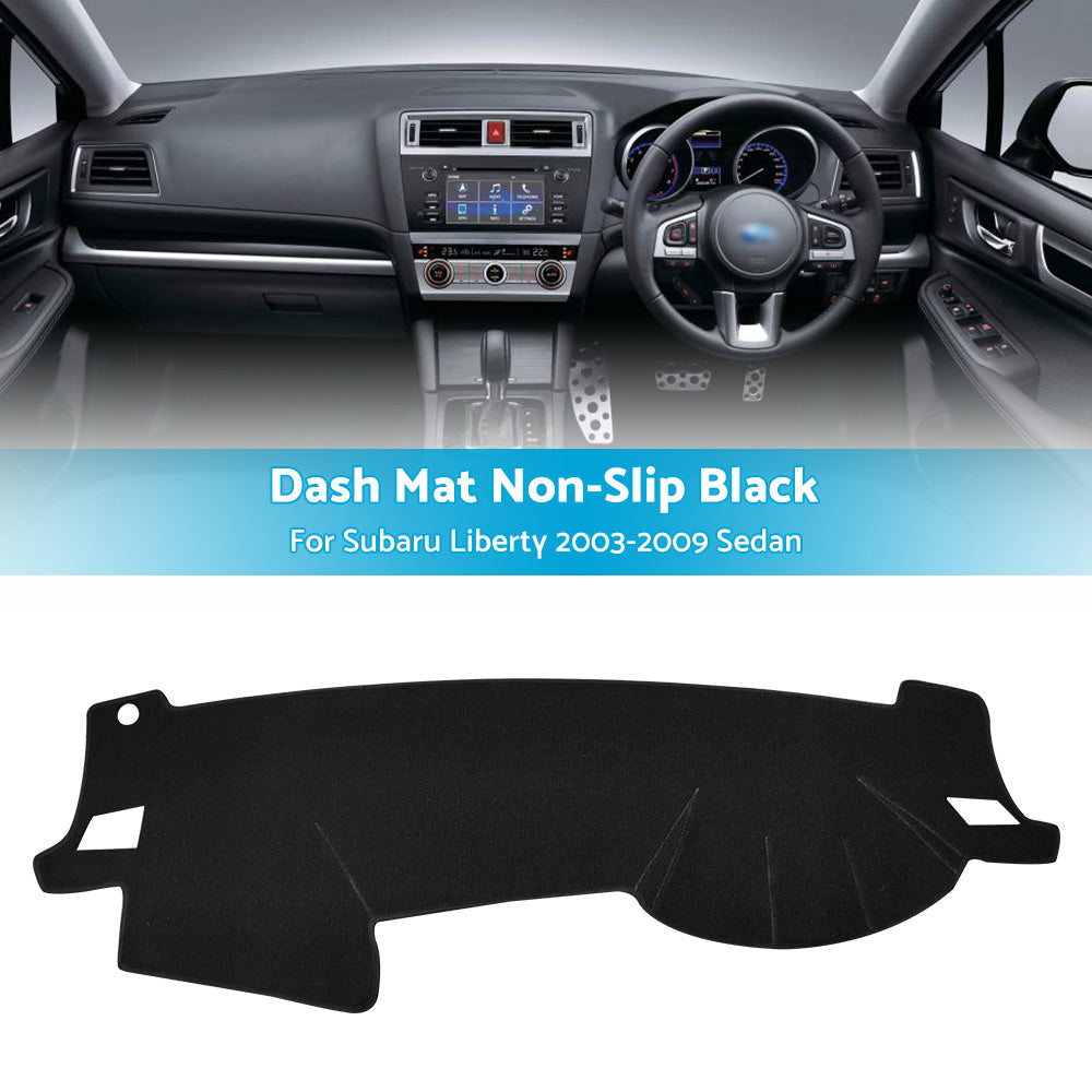 Dash Mat For Subaru Liberty 2003-2009 Sedan Dashboard Cover Black Non-Slip-3