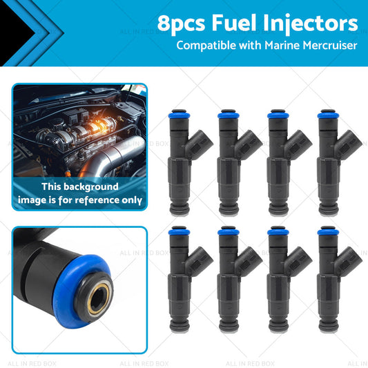 8X Fuel Injectors Suitable for Marine Mercruiser V8 MPI 5. 7 4. 3 5. 0 350 Mag-0