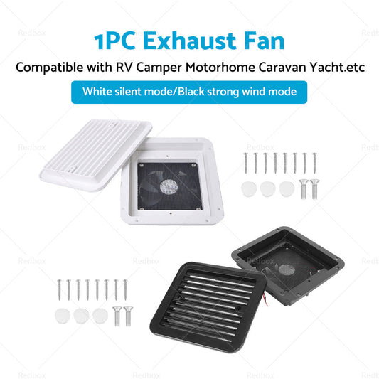 12V Fridge Vent Fan Side Air Ventilation Exhaust Fan for RV Trailer Caravan-1