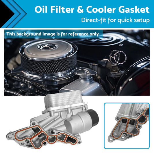 Oil Filter & Cooler Gasket Suitable For Mercedes-Benz C230 C280 06-07 2721800510-1