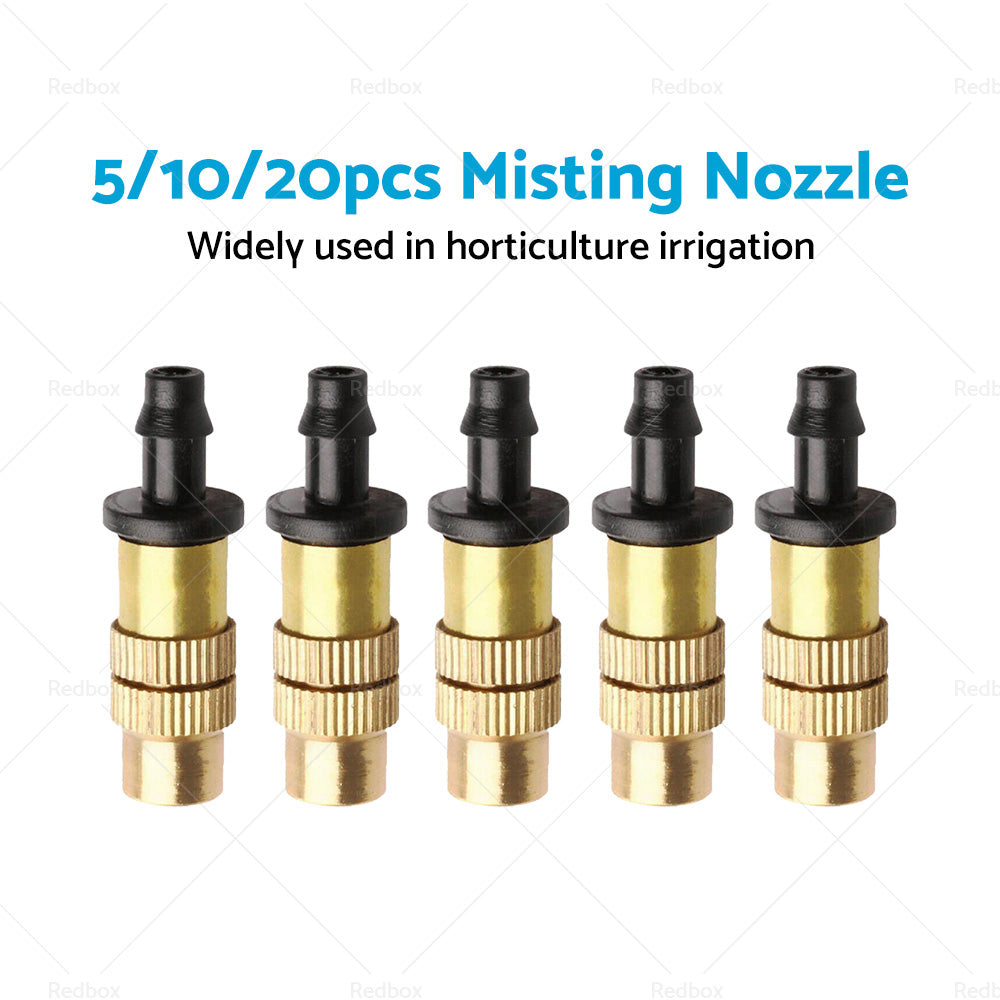 5-20x Brass Spray Misting Nozzle Sprinkler Head Garden Farm Irrigation Connector-2