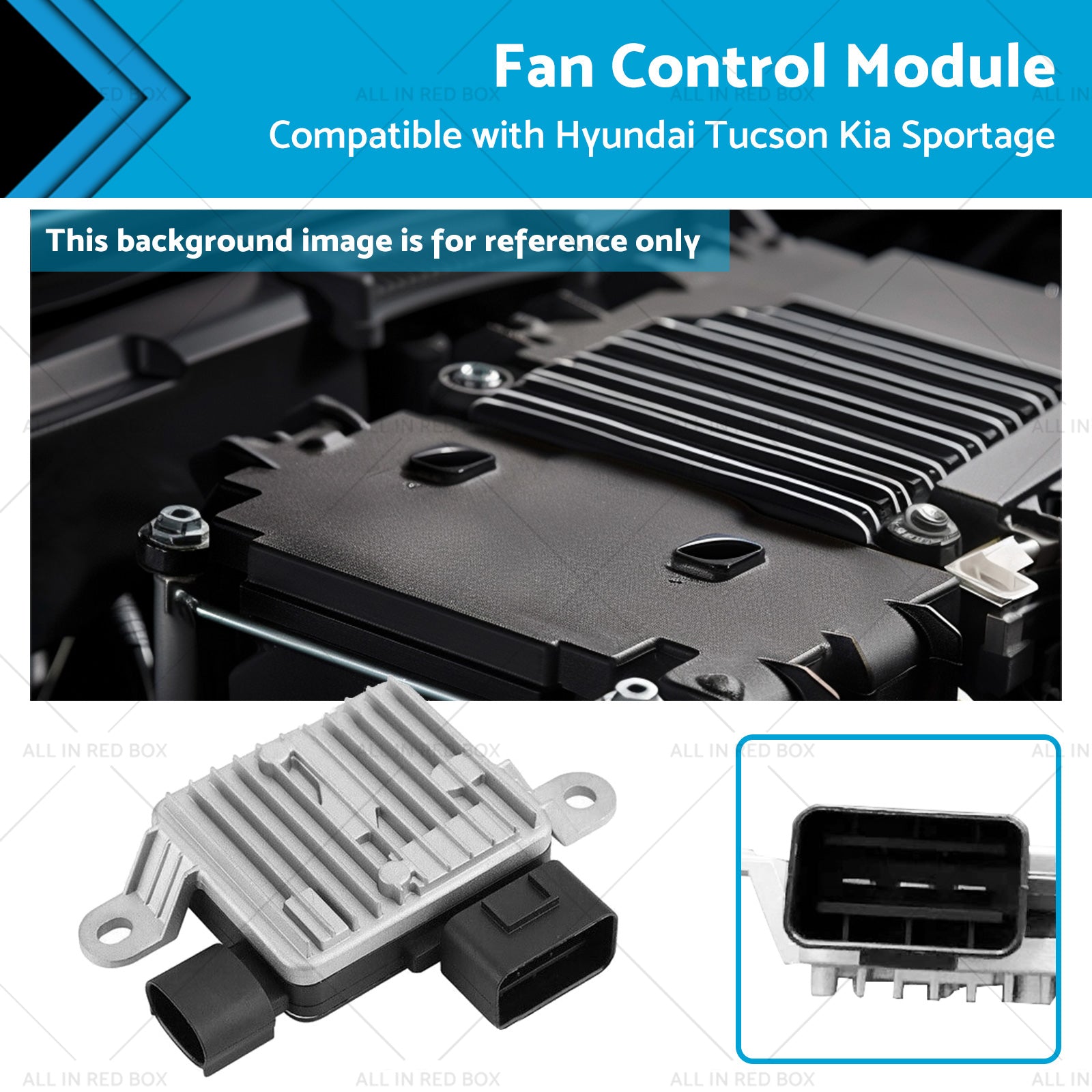 Cooling Fan Control Module Suitable for Hyundai Tucson Kia Sportage 25385-D3500-0