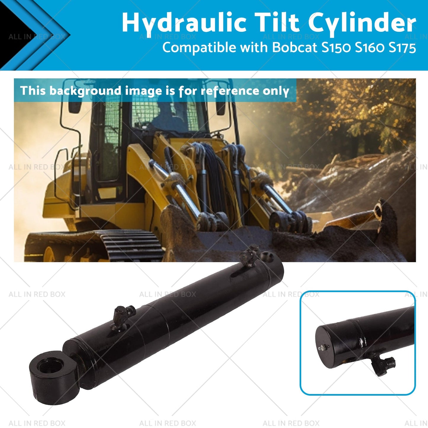 7117174 Hydraulic Tilt Cylinder Suitable for Bobcat 773 S150 S160 S175 S185 S205-0