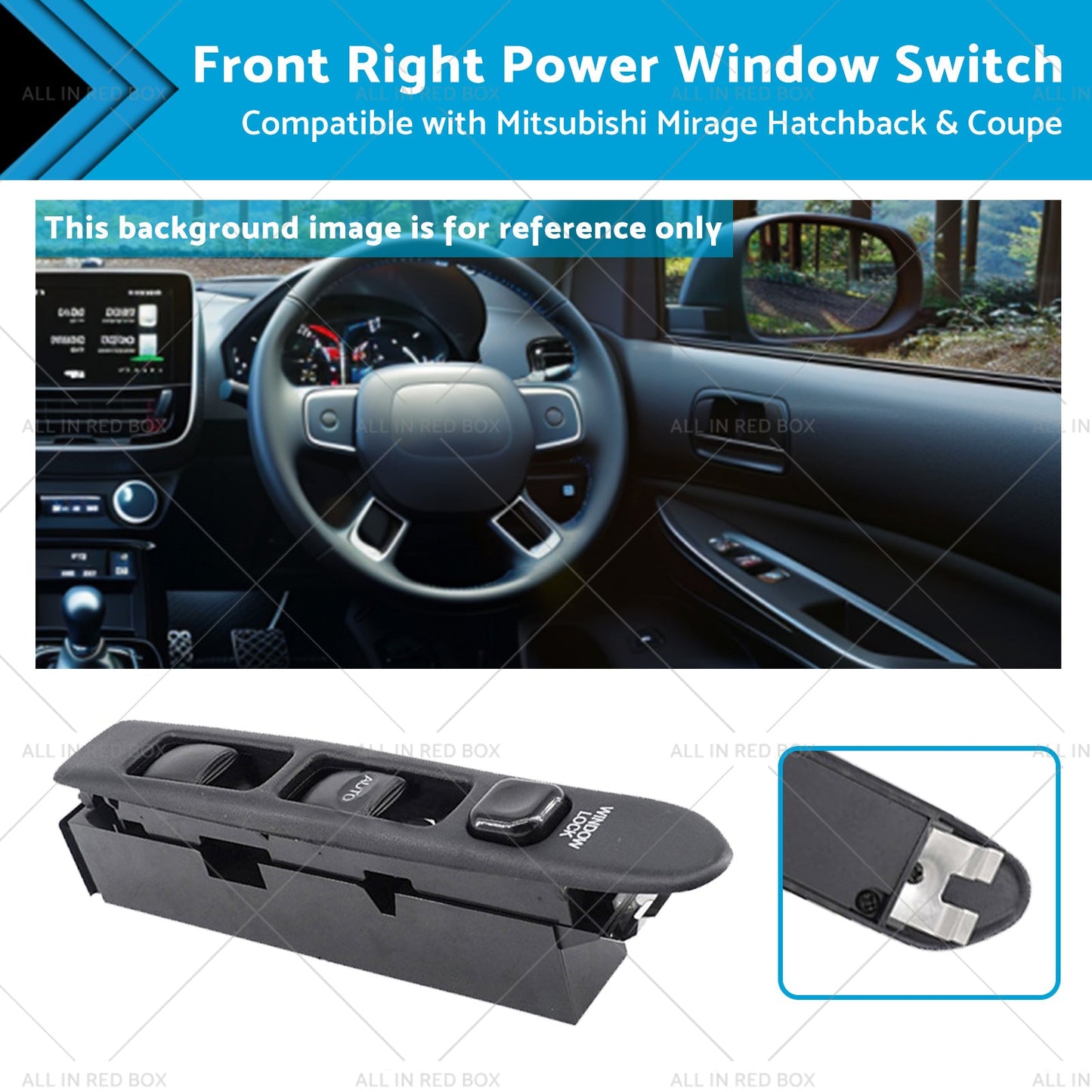 Right Power Window Switch Main Control Suitable For Satria Arena Mirrage Jumbuck-0