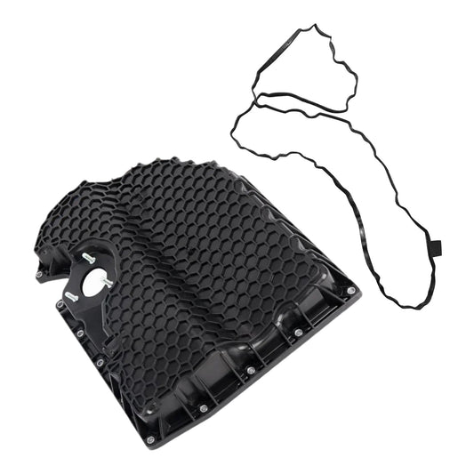 Oil Sump Pan 06K103600R Plastic Suitable for VW Golf Passat Alltrack Arteon 2.0L-0