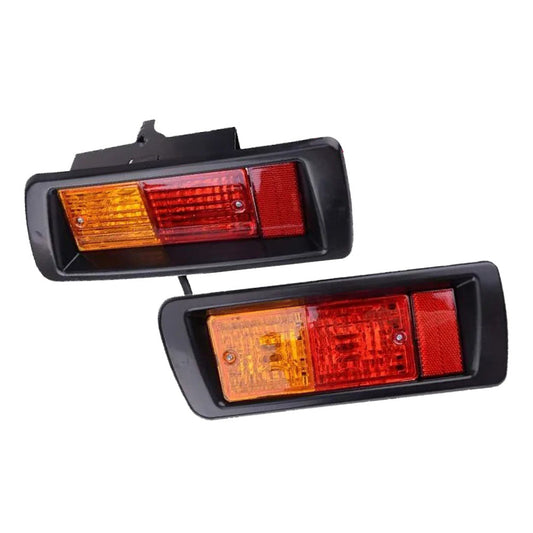 2x Rear Bumper Reflector Lamps Suitable For Toyota Land Cruiser Prado J90 / J95 LR-0