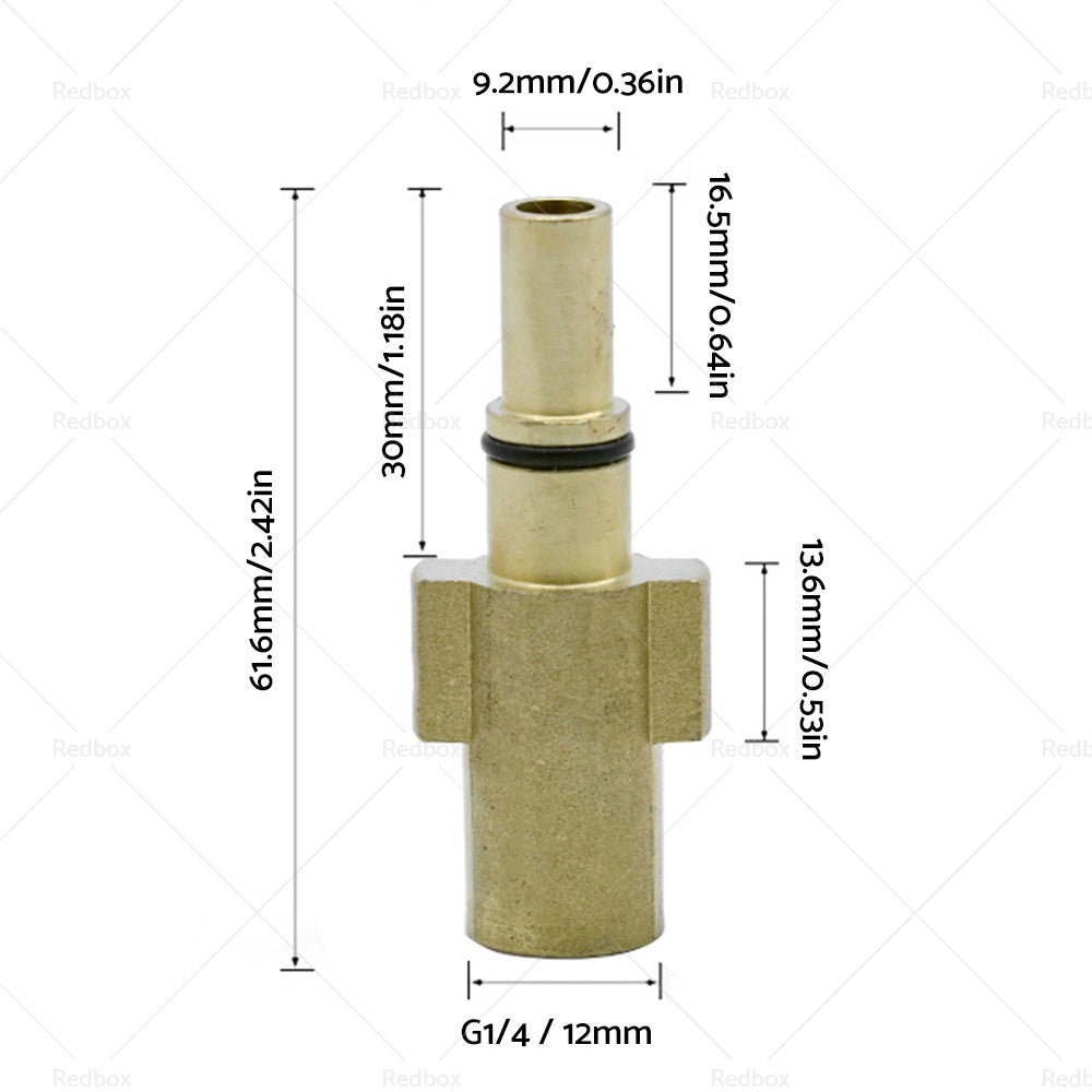Suitable for AR Blue Clean Ryobi Snow Foam Pressure Washer Adaptor Fitting-4