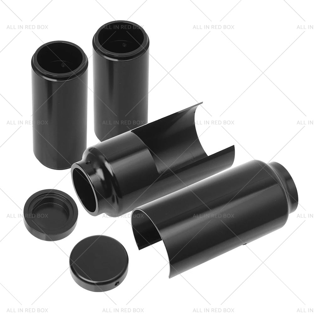 Upper Lower Front Fork Covers Cap Suitable for Harley Davidson Dyna 06-17-3