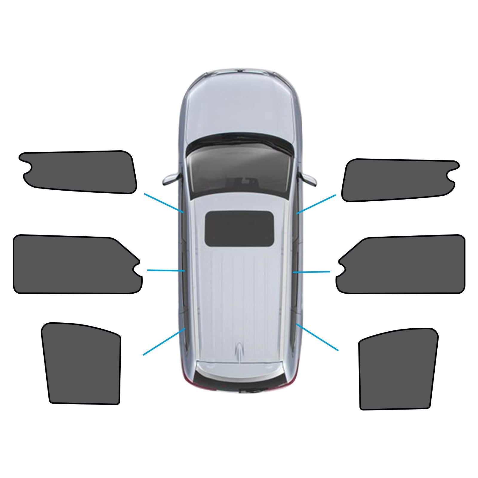 Car Window Shades Suitable for LDV G10 2014-Present UVB&UVA Protection-4