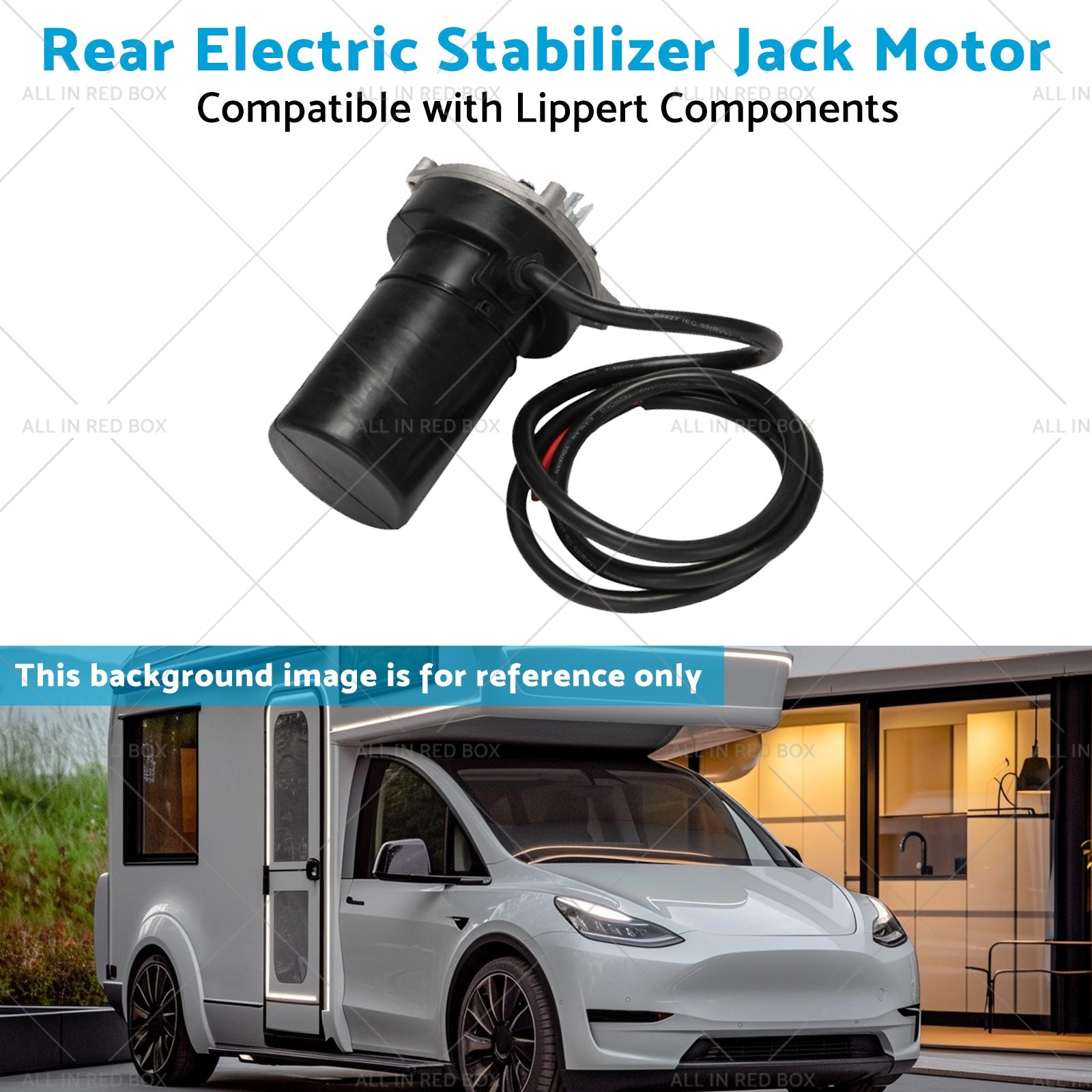 352338 Rear Electric Stabilizer Jack Motor Suitable for Lippert Components-4