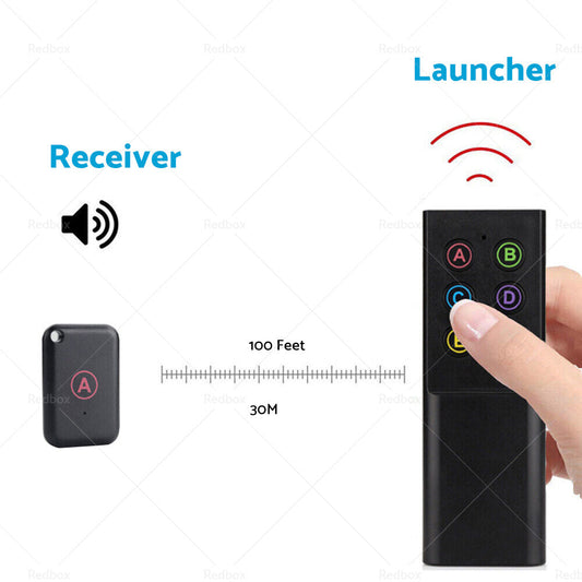 Wallet Tracker Transmitter 6 Receivers Anti-lost Wireless Key Finder Remote Key-1