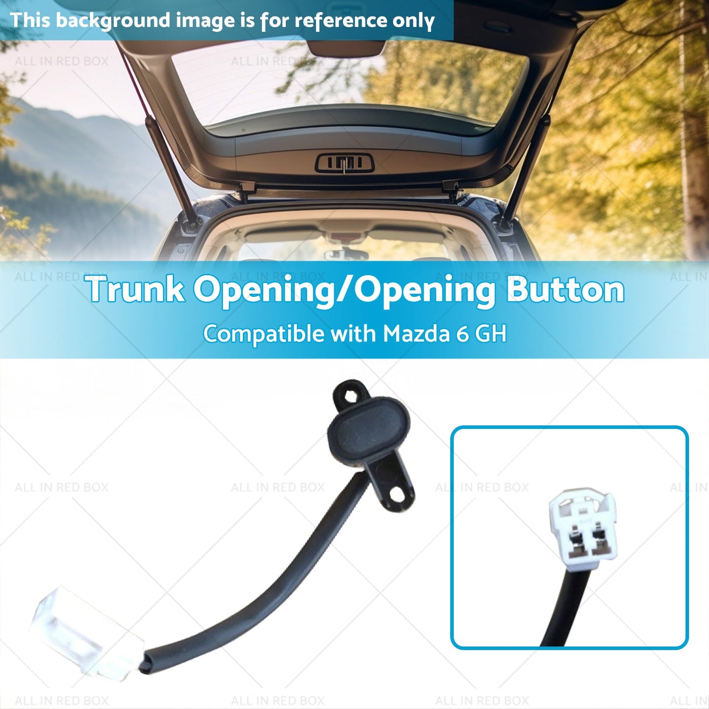 GS1D-56-8DXB Trunk Opening or Opening Button Suitable for Mazda 6 GH 07-12 4 Door-2