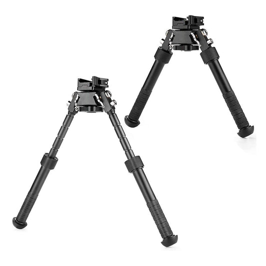 360 Angle Swivel QD Tactical 6. 5 to9  Rail Pistol Hunting Shooting Rifle Bipod Mount-0