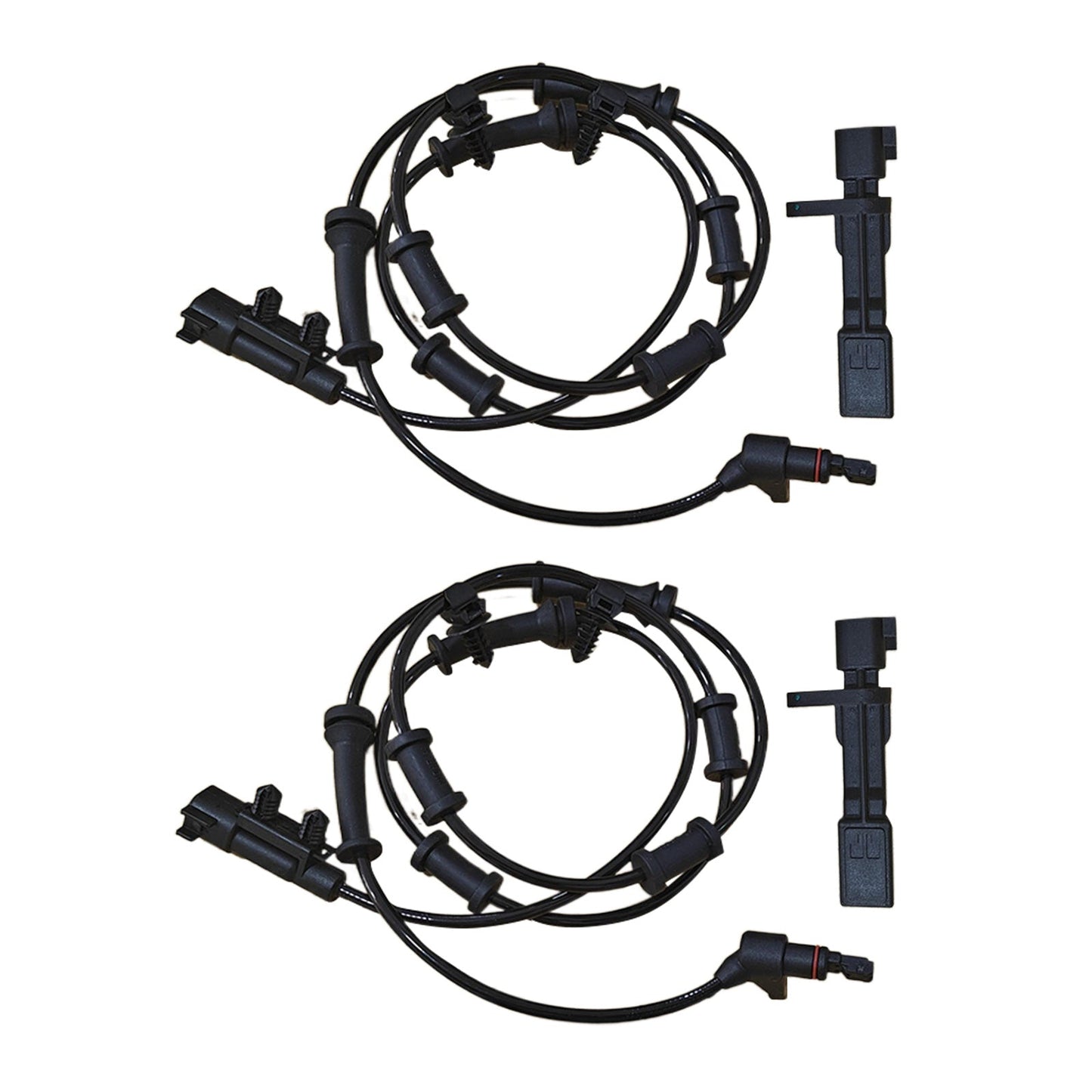 2x Front & Rear LH & RH ABS Wheel Speed Sensors Suitable For Jeep Wrangler JK 2007-2017-0