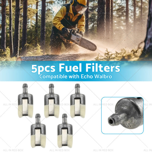 5PCS Fuel Filter Suitable for Homelite Echo Husqvarna Stihl Pouland Chainsaw-1