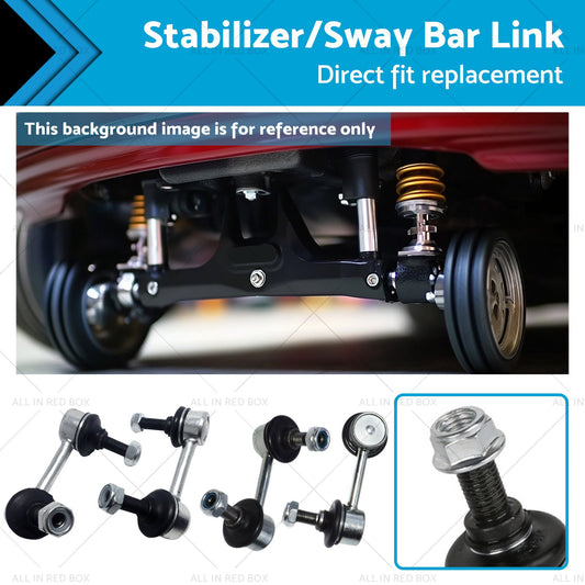 4x Front & Rear Stabilizer/Sway Bar Link Suitable For Honda Civic FD 2006-2012-0