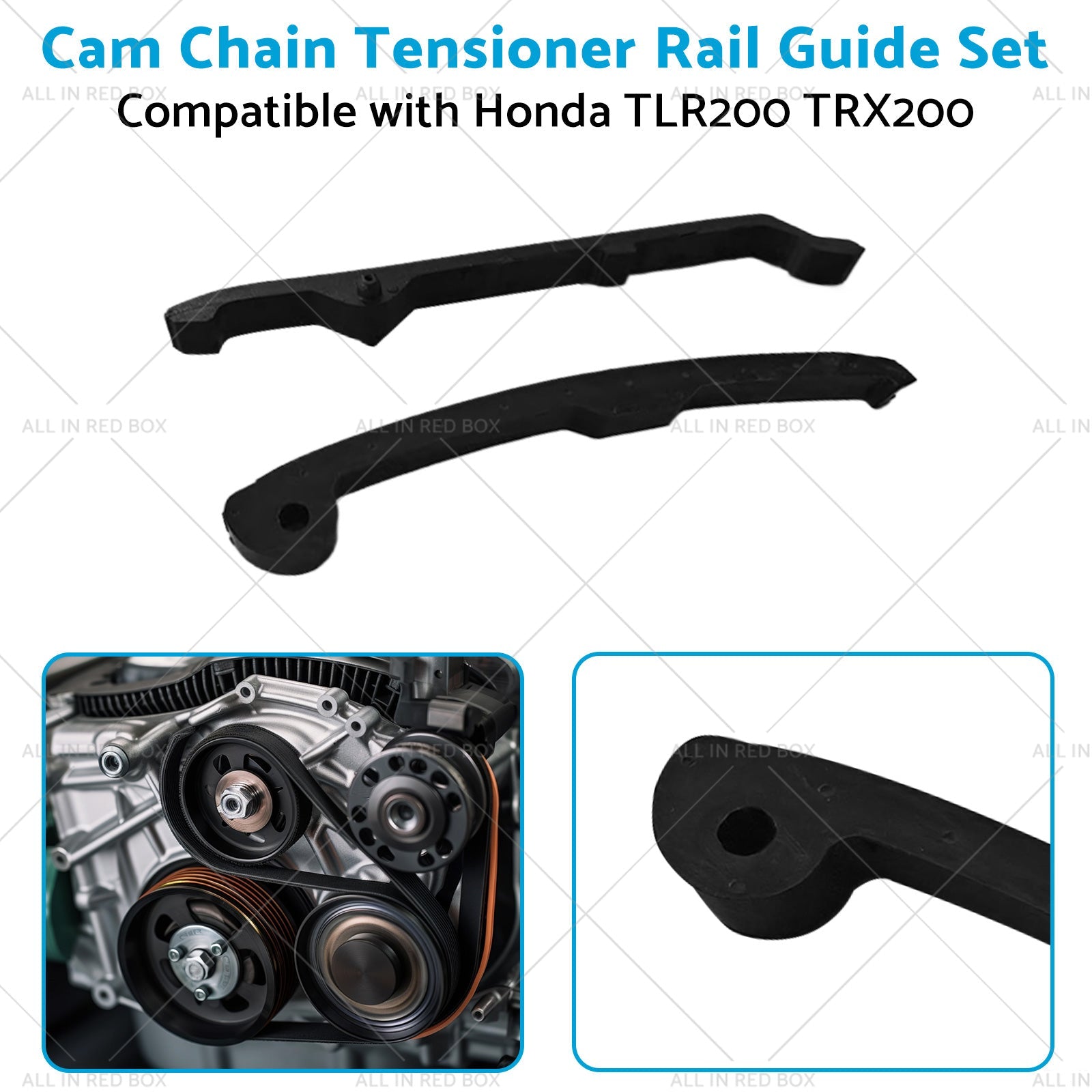 Cam Chain Tensioner Rail Guide Set Suitable for Honda XR200R XR200 TLR200 TRX200-2