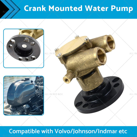 Crank Mounted Water Pump Suitable For Johnson F6B-9 VOLVO 856513 INDMAR 685001-1