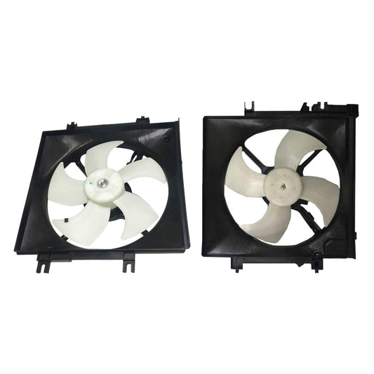 Radiator AC Condenser Cooling Fan Suitable for Subaru Liberty Outback 2003-2009-0