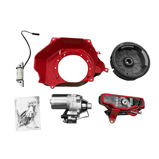 Electric Start Kit Starter Motor Ignition Switch Suitable For Honda GX160 GX200-0