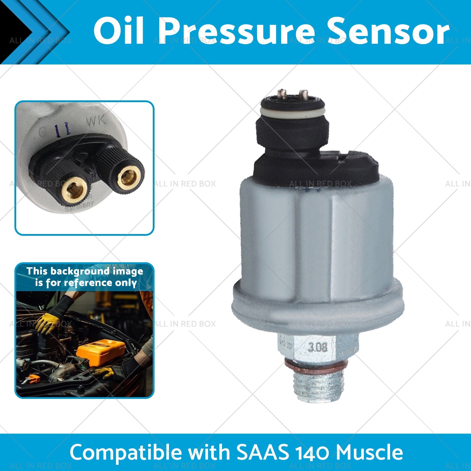 SG21002 Oil Pressure Sensor Suitable for SAAS 140 Muscle Gauge Sender Unit-1