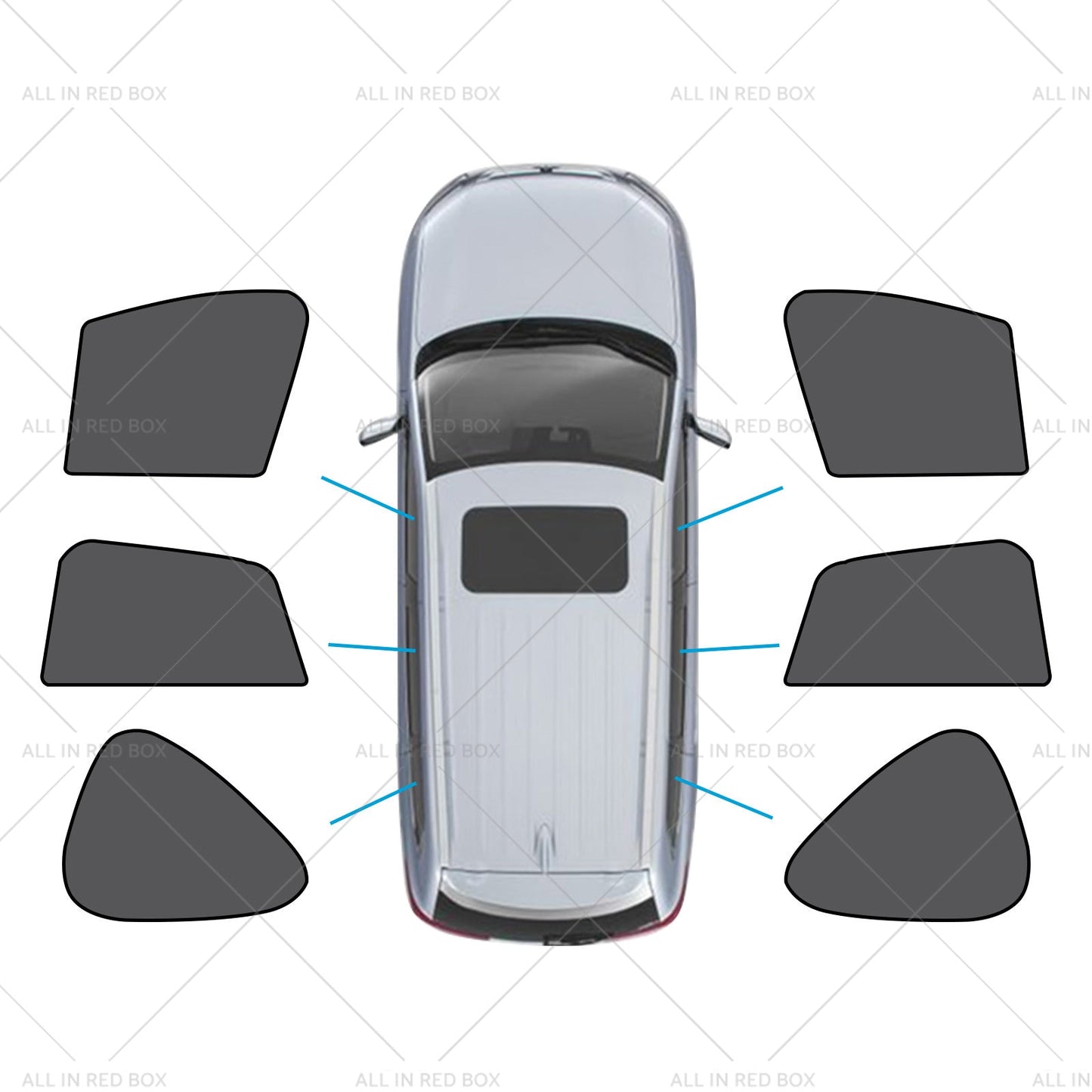 2x Car Window Shades Suitable for Mazda CX5 1st Gen KE 12-17 UVA Protection-5