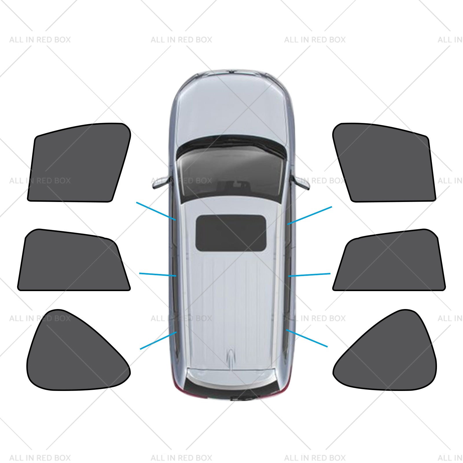 2x Car Window Shades Suitable for Mazda CX5 1st Gen KE 12-17 UVA Protection-5