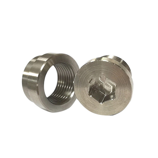 2x O2 Oxygen Sensor Bung Weld-On With Plug & Washer M18x1.5mm Suitable For Vehicle Exhaust Systems-0