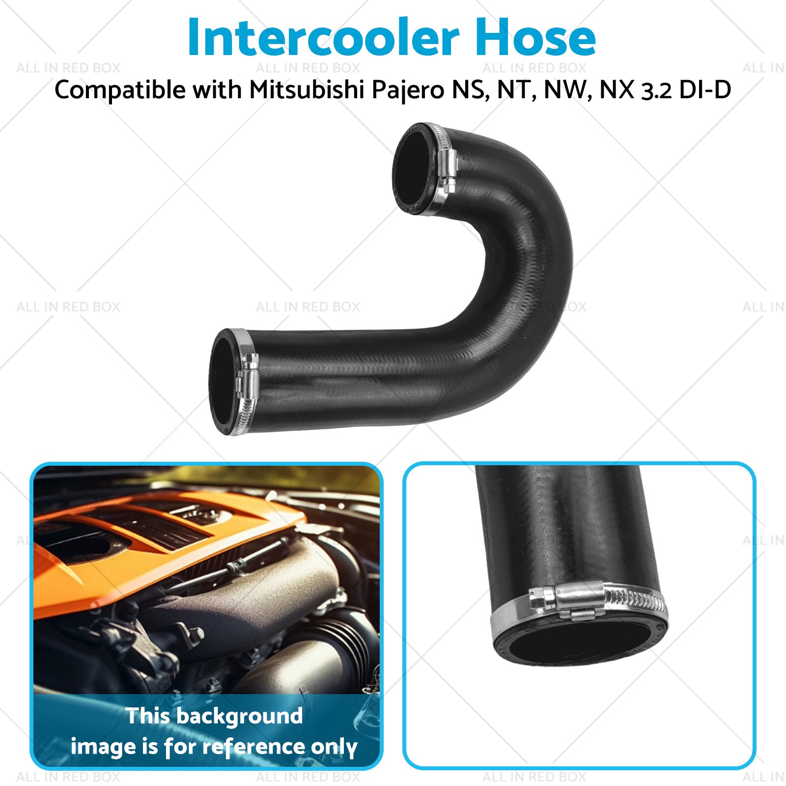 Intercooler Hose Suitable for Mitsubishi Pajero 3. 2 DI-D Turbo Hose 1505A359-4